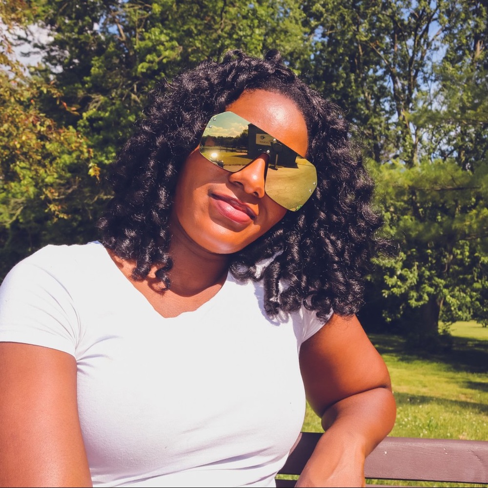 Gold Mirrored Sunglasses